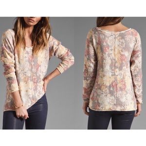 Free People | Flower Bomb Slouchy Sweater